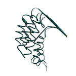 Theatre Seasonal Decor Emerald Green Twirl Spray