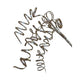 Theatre Seasonal Decor Rose Gold Twirl Spray