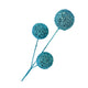 Theatre Seasonal Decor Ice Blue 3 Glitter Ball Spray
