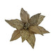 Theatre Seasonal Decor Champagne Poinsettia