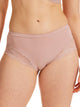 Kayser Recycled Microfibre & Recycled Lace Mid Rise Brief - Blush