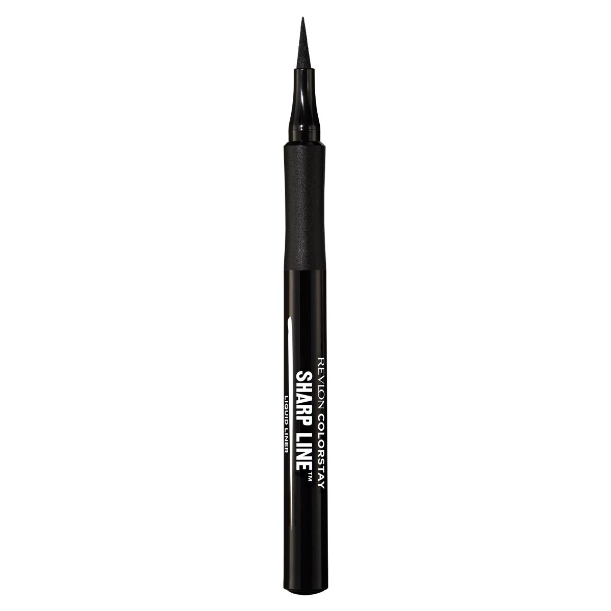 Black eyeliner pen on a white background