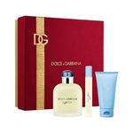 Dolce & Gabbana Light Blue Pour Homme 3 Piece Gift Set 125ml EDT