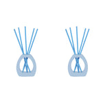 2 pack Arome Ambiance Arch Series Liquidless Reed Diffuser Set Summer Mint Scent