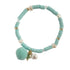 Lauren Hinkley Aqua Pom Pom Bracelet