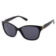Black Ice Anabelle Cat Eye Sunglasses With Polarised Smoke Lenses