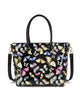Serenade Leather Imperia Patent Leather Grip Handle Bag SF29-8787