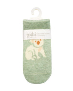 Toshi Organic Cotton Jacquard Ankle Socks Koala