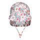 Bedhead Swim Legionnaire Flap Beach Hat For Babies Hibiscus 47CM