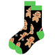 Sock Society Gingerbread Man Novelty Crew Socks