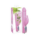 Pink all over vibrator rabbit