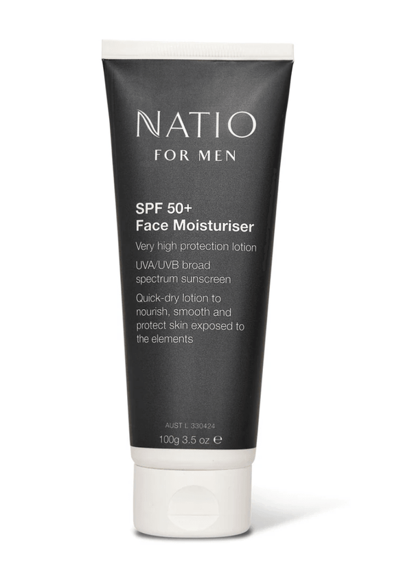 Natio for Men SPF50+ Face Moisturiser 50ML