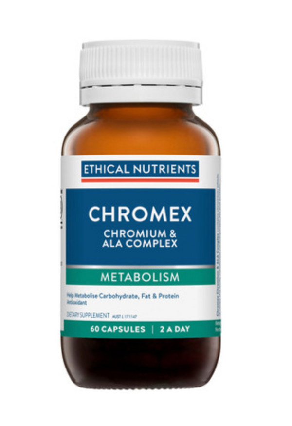 Ethical Nutrients Chromex Chromium ALA Complex 60 Vegecaps