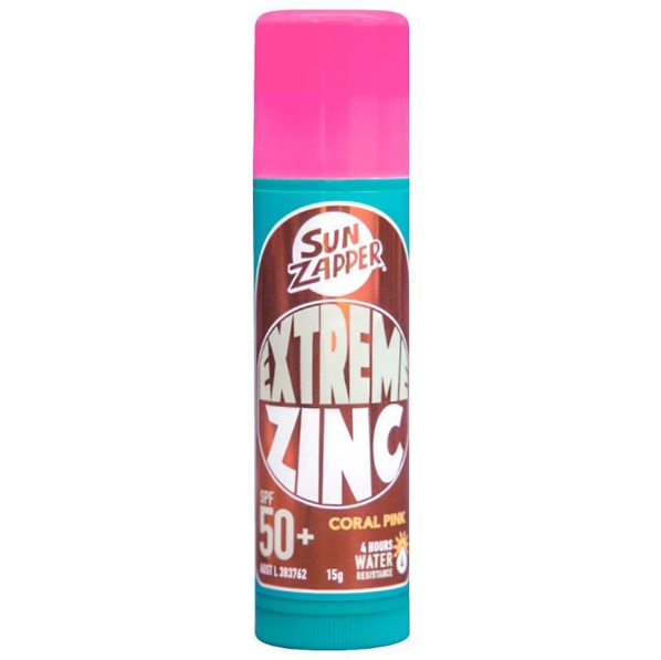 Sun Zapper Extreme Zinc Stick Coral Pink 15G