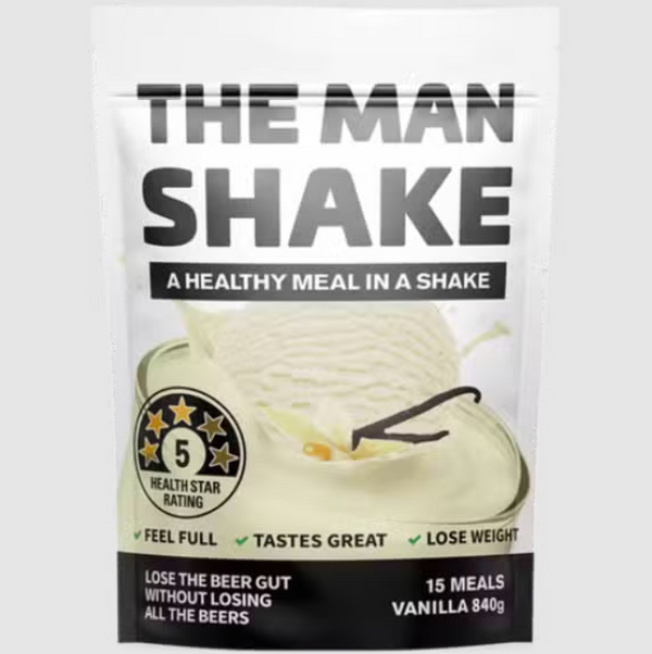 The Man Shake Vanilla 840g