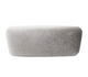 Wicked Sista Velvet Eyewear Case Pearl Grey