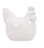Splosh Large Ceramic Hen Figurine for Home and Garden Decor