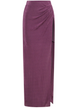 You Know What...? Blanche Maxi High Split Skirt