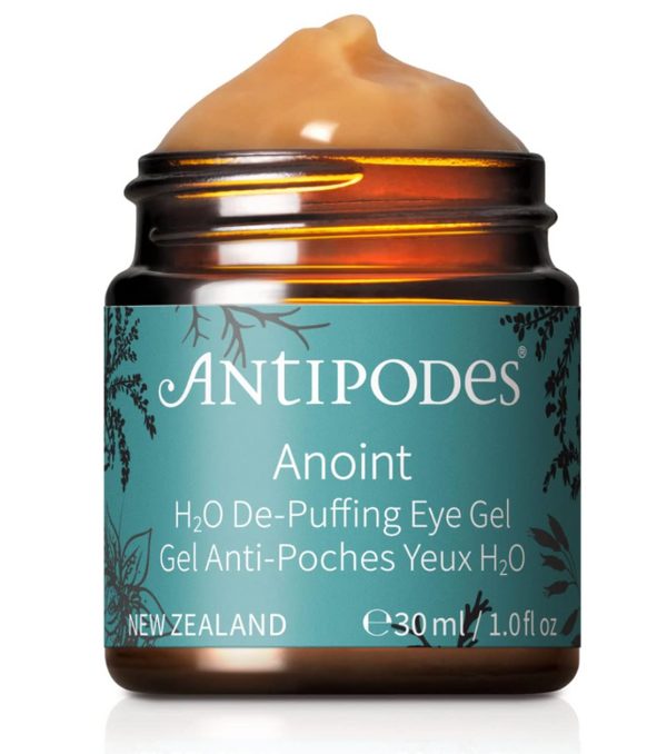 Antipodes Anoint H2O De-Puffing Eye Gel – Hydrating Eye Gel – All Skin Types – 30ml