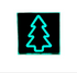 Gibson Gifts Neon USB Christmas Box Stand