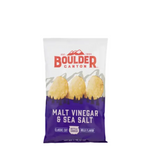 Boulder Canyon Salt and Malt Vinegar Kettle Cooked Potato Chips 142G