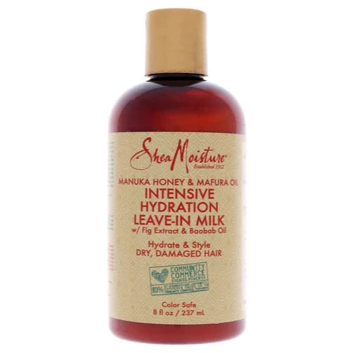 Shea Moisture Manuka Honey and Mafura Oil Intensive Hydration Leave-In Milk 237mL