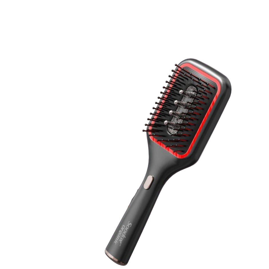 Soodox Organic Hair Oil Dispensing Brush Obsidian Black