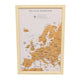 Splosh Travel Board Europe Medium Map 53.5CM X 36.5CM