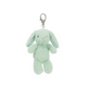Mary Meyer Soft Bunny Sage Bag Charm 6 Inch Plush Keychain