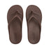 Archline Rebound Orthotic Thongs Brown Size 40