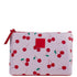 Pink Cherry Bomb Toiletry Holdall Bag