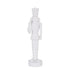 Holly and Ivy White Nutcracker with Tree Christmas Decoration 46 cm