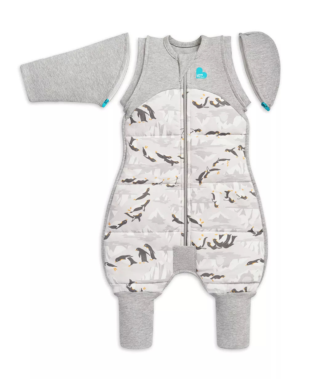 Love To Dream Swaddle Up Transition Suit Extra Warm 3.5 TOG Grey Large