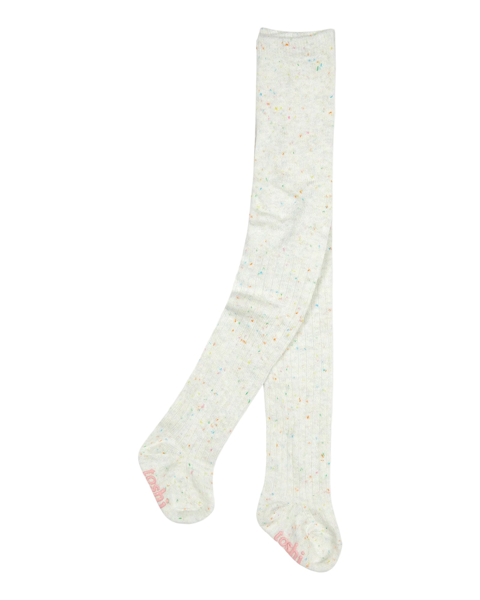 Toshi Organic Cotton Footed Tights Dreamtime Snowflake Cream 6 to 12 Months