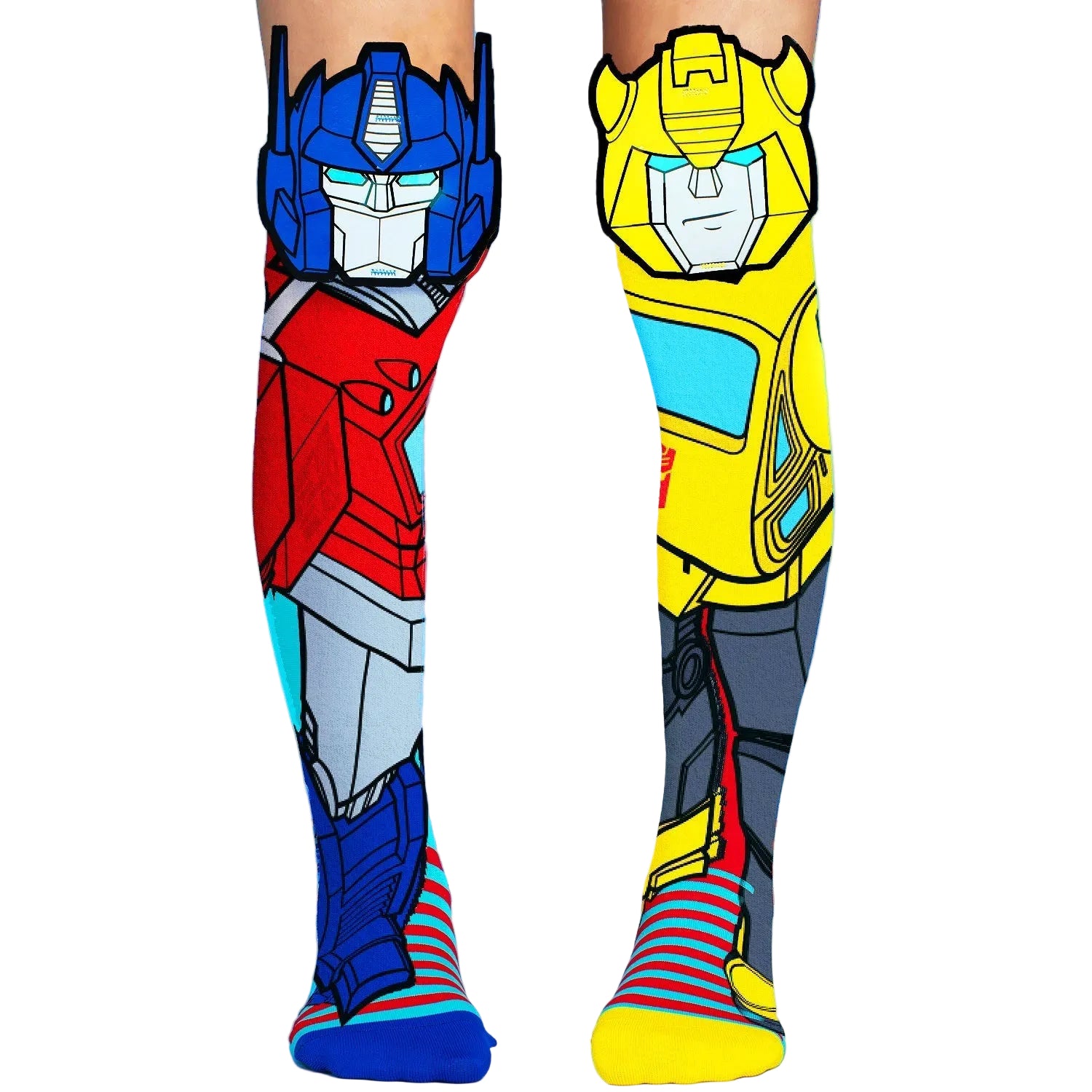 Madmia Transformers Knee High Socks For Kids And Adults