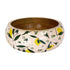 Urban Evergreen Mango Wood Bowl in Pink and Natural