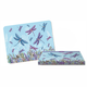 Lisa Pollock Set of 6 Lavender Dragonflies Placemats 34CM x 26.5CM