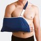 Thermoskin Arm Sling Support Brace for Injury Recovery Blue One Size