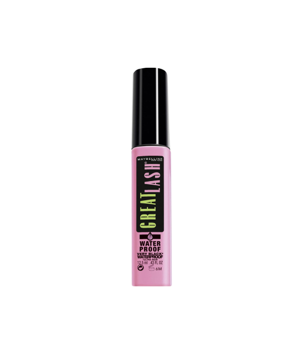 MAYBELLINE Great Lash Waterproof Mascara Very Black