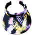 Radicool Feather Black Sun Visor for Sports and Outdoor Activities
