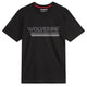 Wolverine Classic S/S Stripes Graphic Tee Black