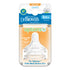 Dr. Brown's Options+ Wide Neck Silicone Teats Level 2, 2 Pack