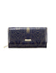 Serenade Leather Gatsby Large Patent Leather Wallet with RFID WSF5201 New In