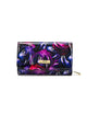 Serenade Leather Amethyst Rose Medium Patent Leather Wallet With Rfid