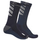 WickTX Bamboo Copper Reflective Socks Navy Marle