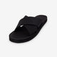 Indosole Womens Cross Sandal Black Size 4 to 5