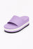 Indosole Women’s Platform Slide Lilac Sea Salt Stripe Size 8 to 9