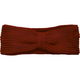 Black Ice Fleur Headband Burgundy