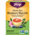 Yogi Tea Green Tea Blueberry Slim Life Herbal Tea Bags 16 Pack