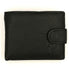 Zeneeba Mens Cow Leather Wallet Black